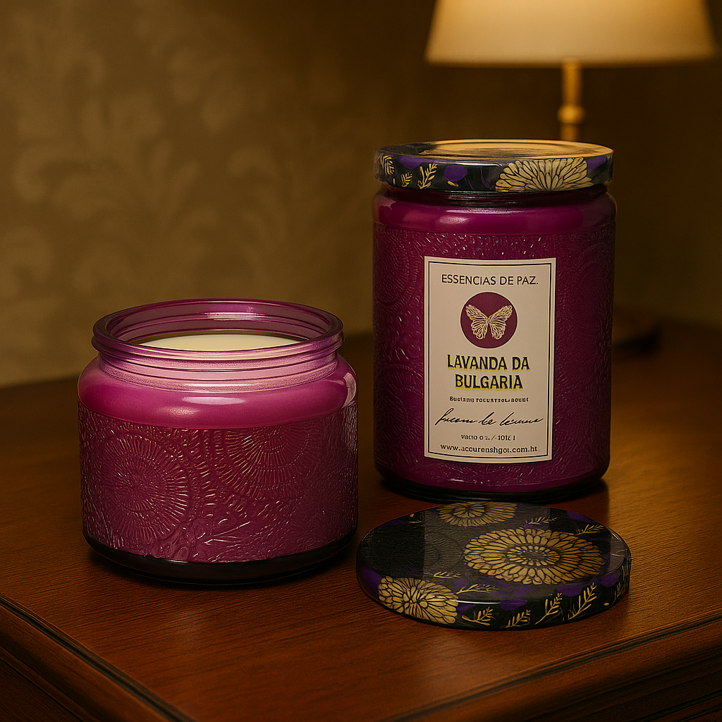 Kit Lavanda da Bulgária – Aroma de Paz e Sofisticação